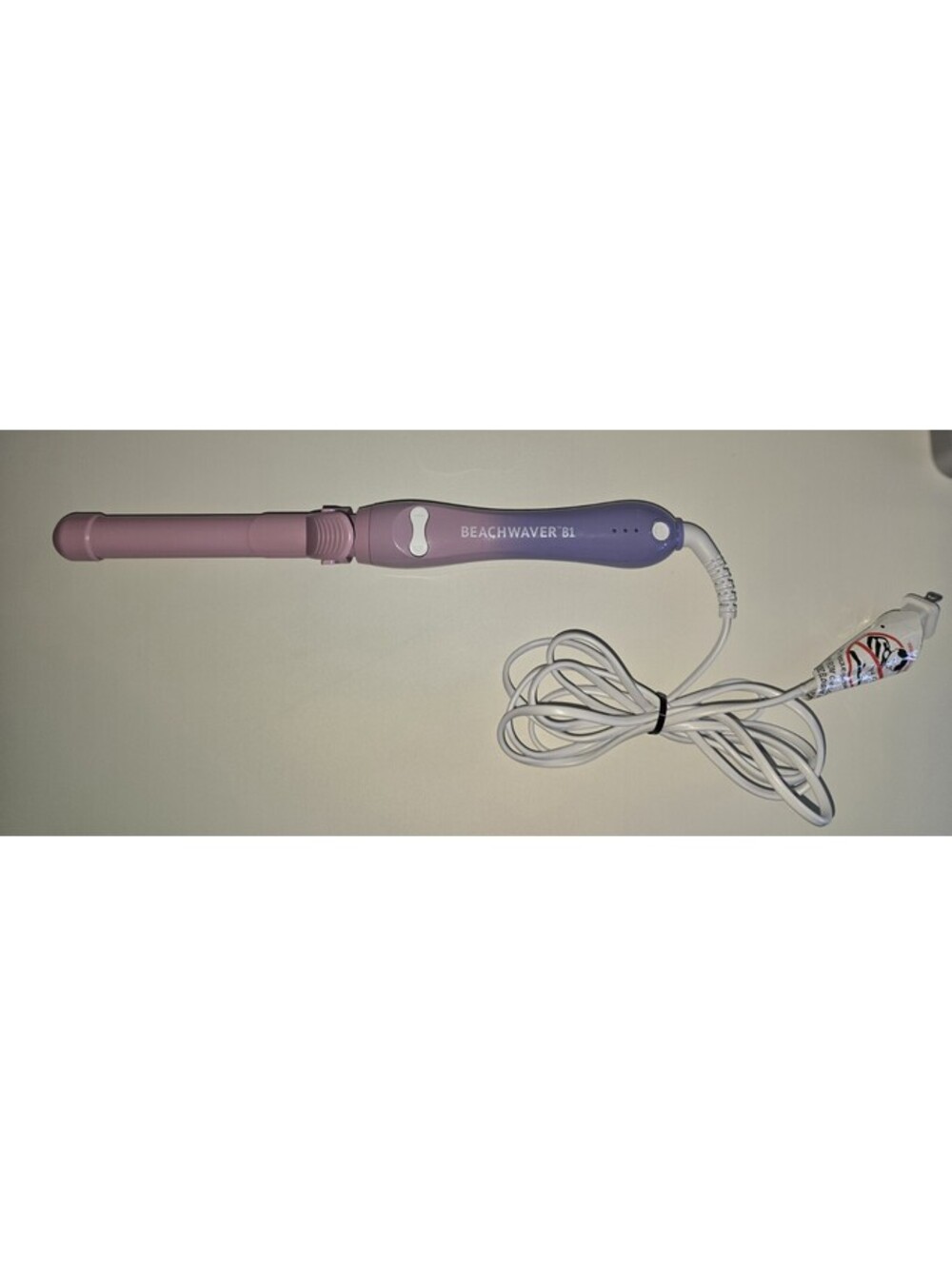 Beachwaver B1.5 Rotating Ceramic Curling Iron Pink Sunset 1.5” Barrel Wand EUC